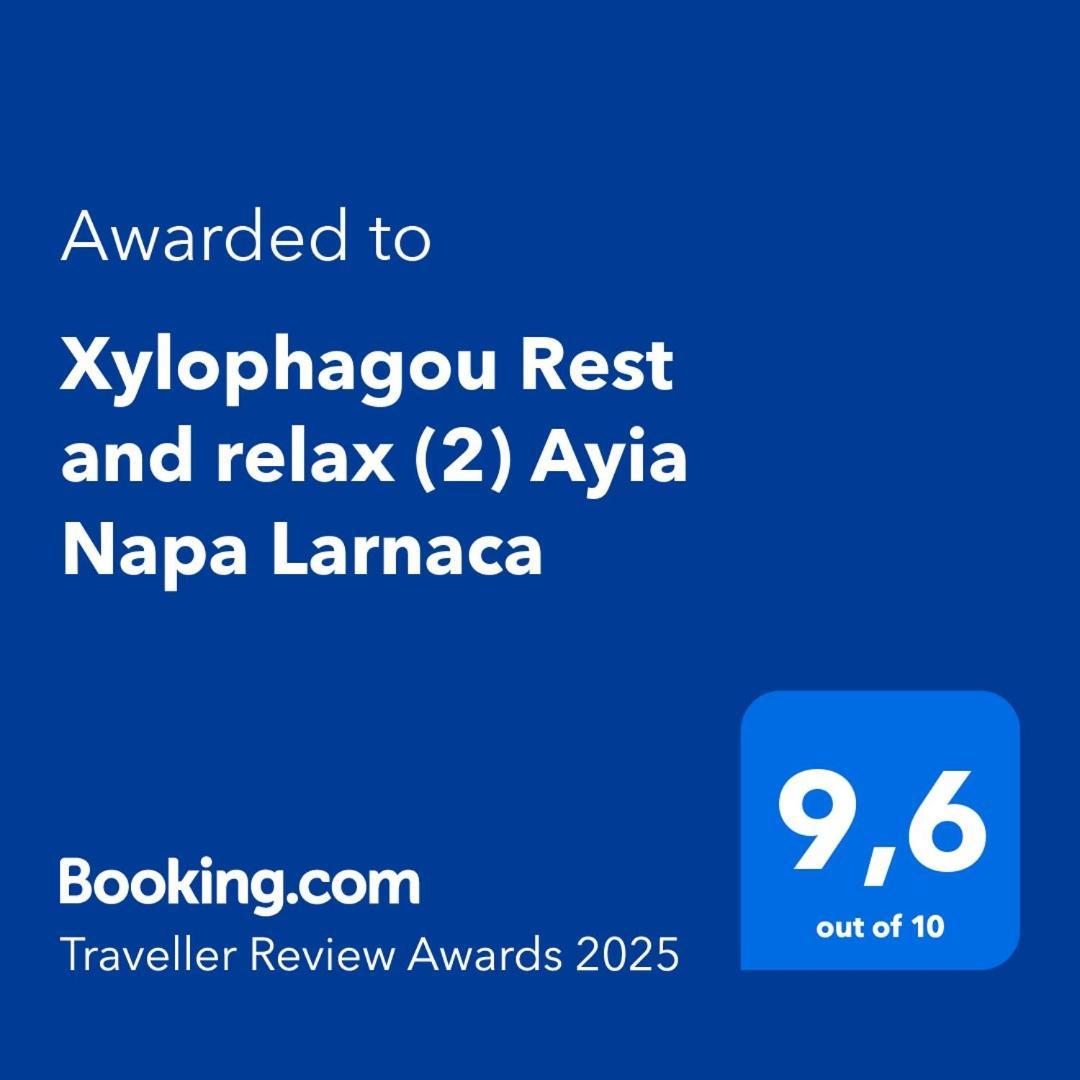 Apartamento Xylophagou Rest And Relax Xylophaghou Exterior foto